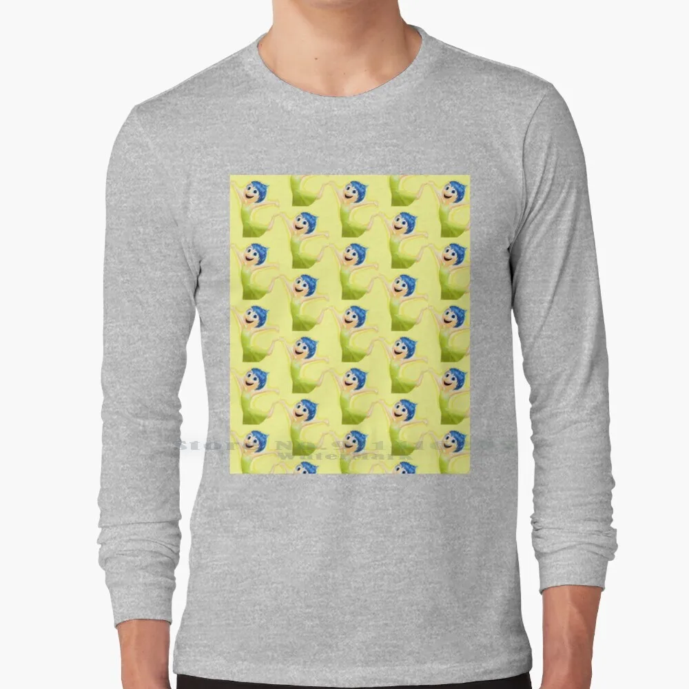 Inside Out - Joy T Shirt 100% Puro Cotone Inside Out Joy Inside Out Joy Scritta Amy Pohler Citroen Knope Joy Inside Out