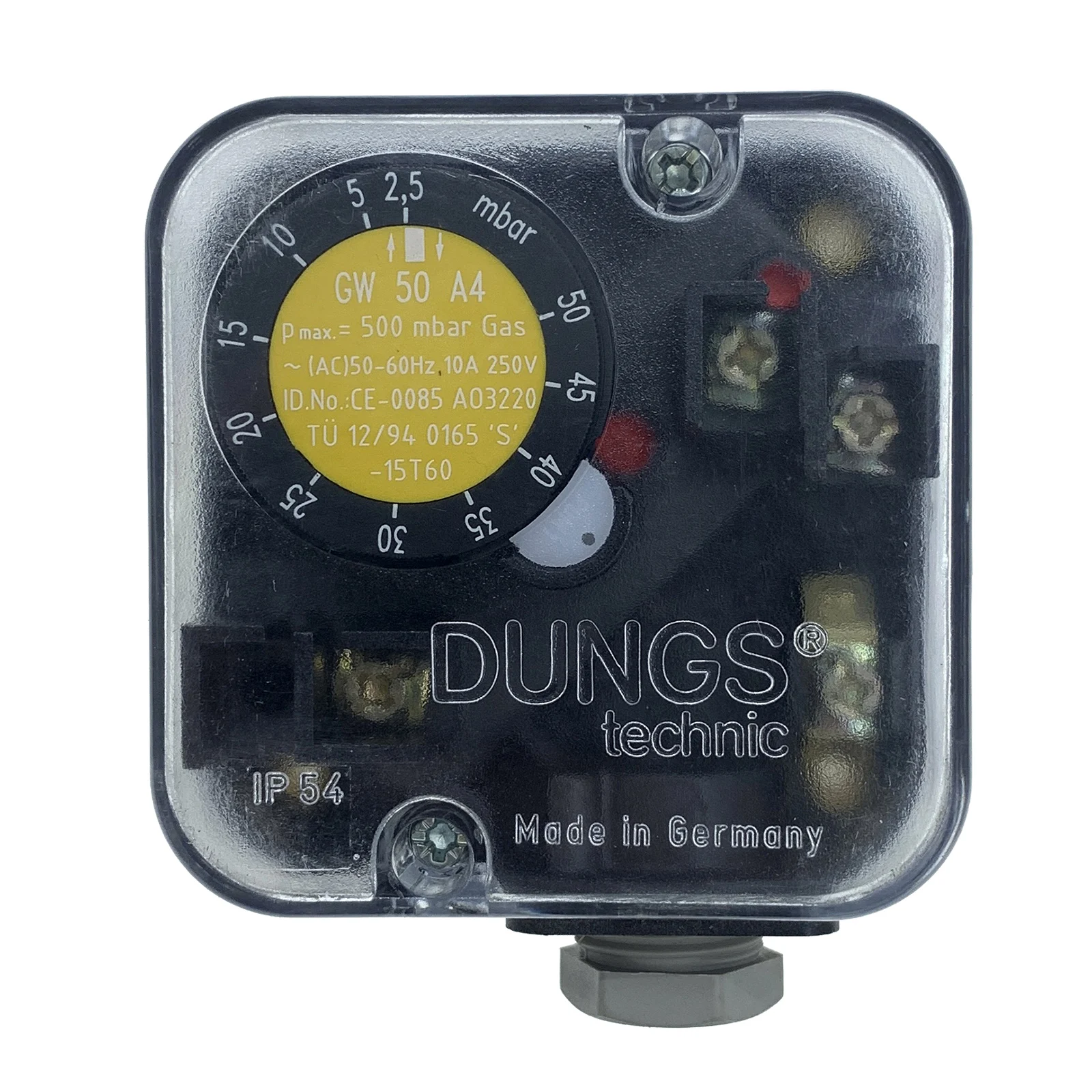 Dungs Gw 50 A4 500Mbar Pressostato Gas Per Vaillant, Buderus