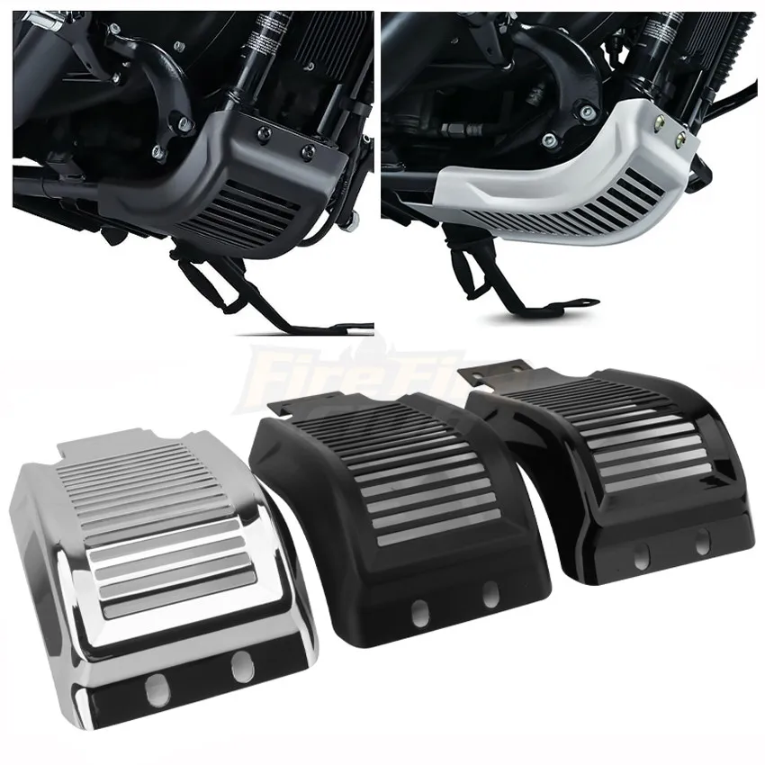 Moto Mento Carenatura Spoiler Copertura Motore Skid Plate Chassis Guard Protector Per Harley Sportster Xl883 Xl1200 48 2004-Up