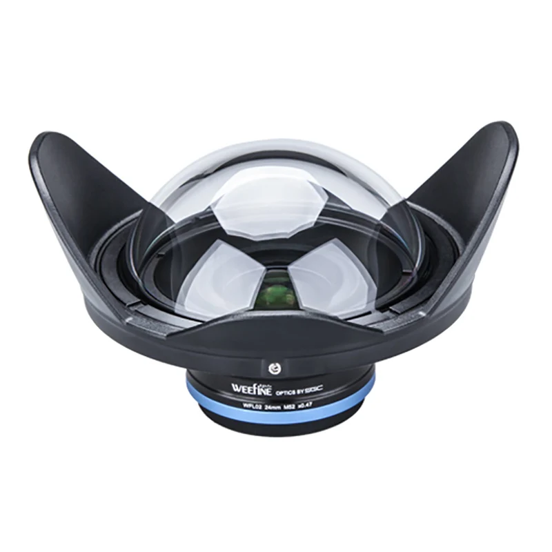 Weefine Wfl02 Diving Fisheye Obiettivo Grandangolare M52 24Mm Thread Olympus Tg6 Custodia Per Fotocamera Custodia Accessorio Per Fotografia Subacquea