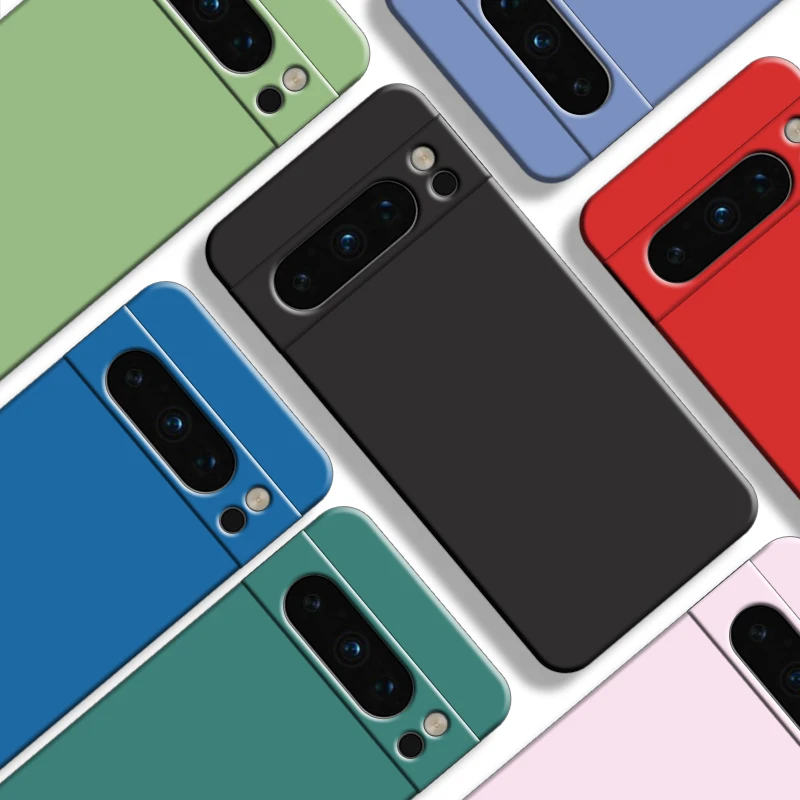 Per Google Pixel 8 Pro Custodia Per Google Pixel 8 Cover Paraurti Di Protezione In Silicone Liquido Antiurto Per Google Pixel 8 Pro Fundas