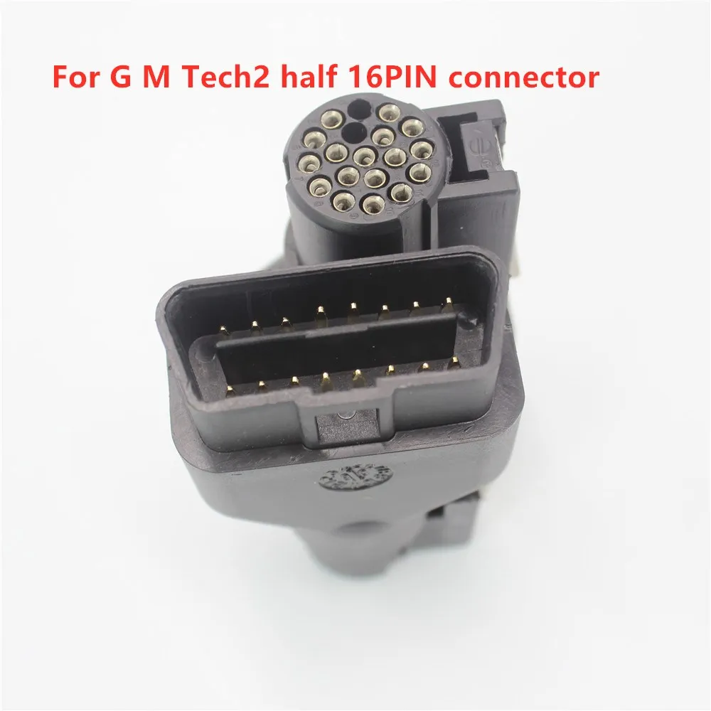 Acheheng Tech2 16Pin Obdii Connettore Adattatore G M Tech2 Strumento Diagnostico 16Pin Obd2 Connettore Obd Plug Per Vetronix Tech 2 Scanner