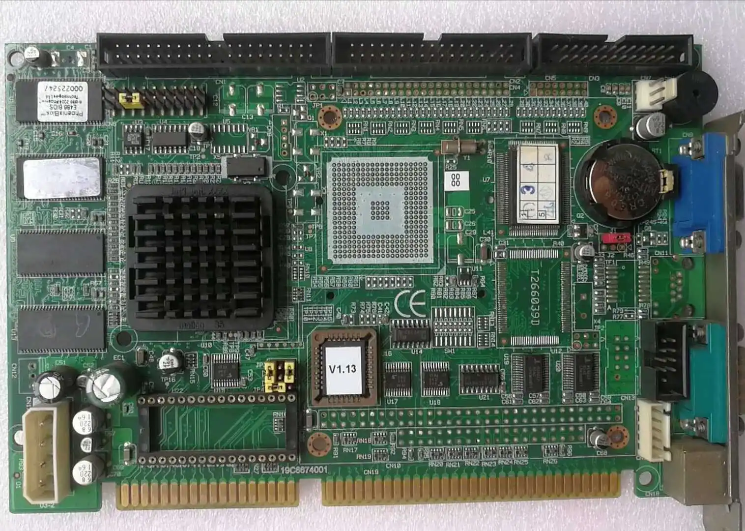 Scheda Madre Advantech Pca-6740/6741 Rev.A2 1906674006 Pca-6741L Ctek Silicon Technology Spark Machine Scheda Madre 9.5 * Versione