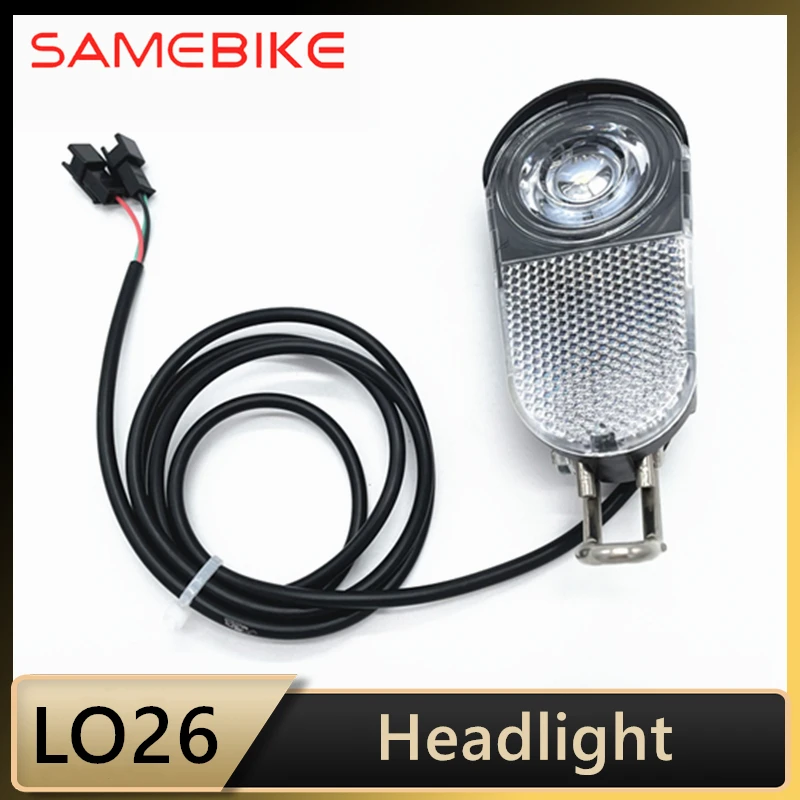 Faro Originale Per Samebike Lo26 Bicicletta Elettrica Pieghevole E-Bike Lo26 Accessori Per La Sostituzione Del Faro Da Ciclismo