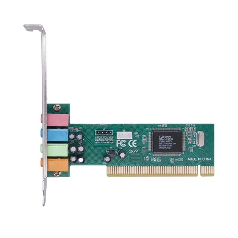 5 Canali 4.1 Surround 3D Pc Pci Sound Card Computer Scheda Audio Indipendente Integrata Per Pc Per Windows Xp/7/8/10 24Bb