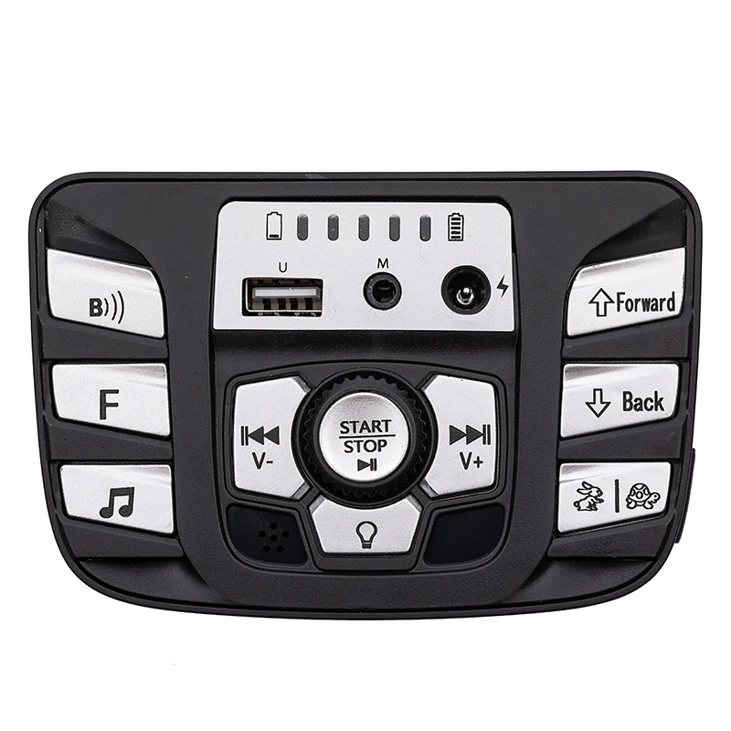 258 12V Kid Electric Dar Power Supply Center Control, Monitor Multifunzione Bluetooth Music Power