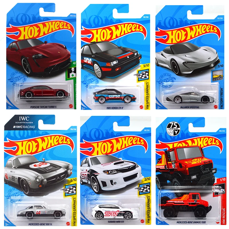 72 Style Hot Wheels Original 1:64 Metal Mini Model Race Sport Car Kid Toys For Children Diecast Brinquedo Hotwheels Birthday Set
