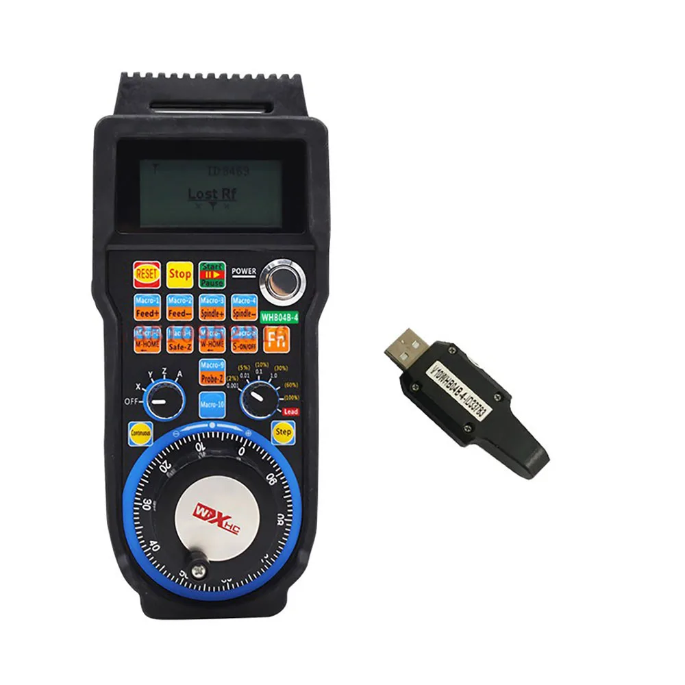 Xhc Whb04B Cnc Mach3 Volantino Wireless Mach3 Mpg Volantino Pendente Per Fresatrice 4 6 Assi Mpg Whb04B-4 Whb04B-6