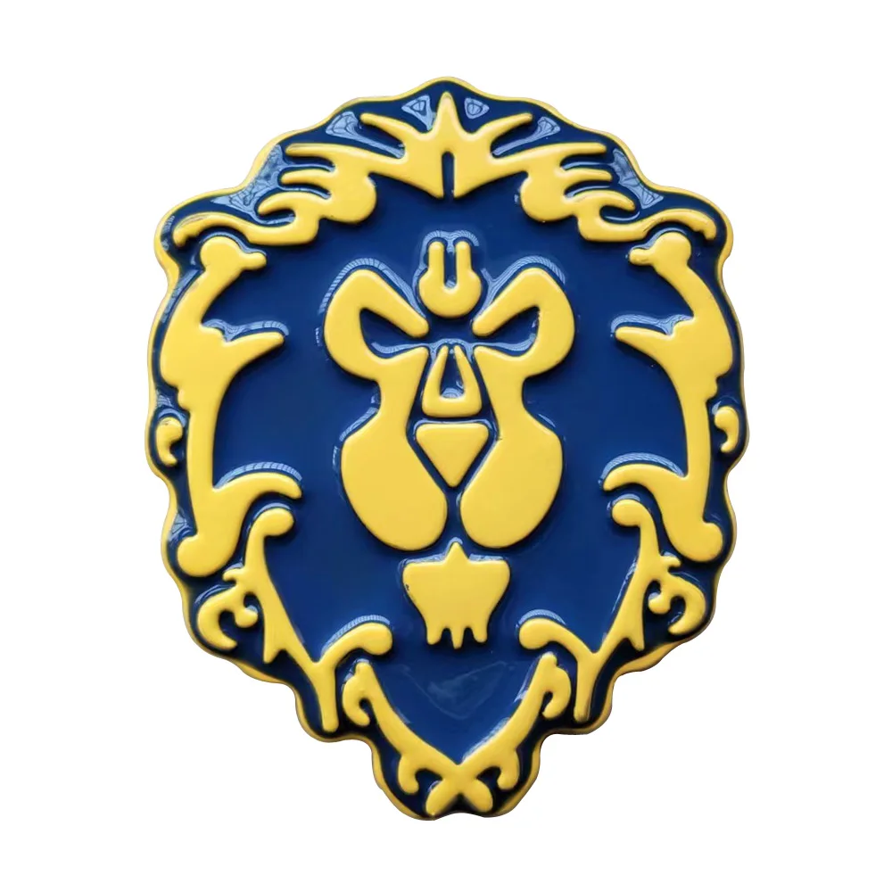 Cheapify Dropshipping West Cowboys Famoso Gioco Popolare Wow Dota Animal Lion Brand Design Metal Men Belt Buckle 40Mm Regalo Di Festa