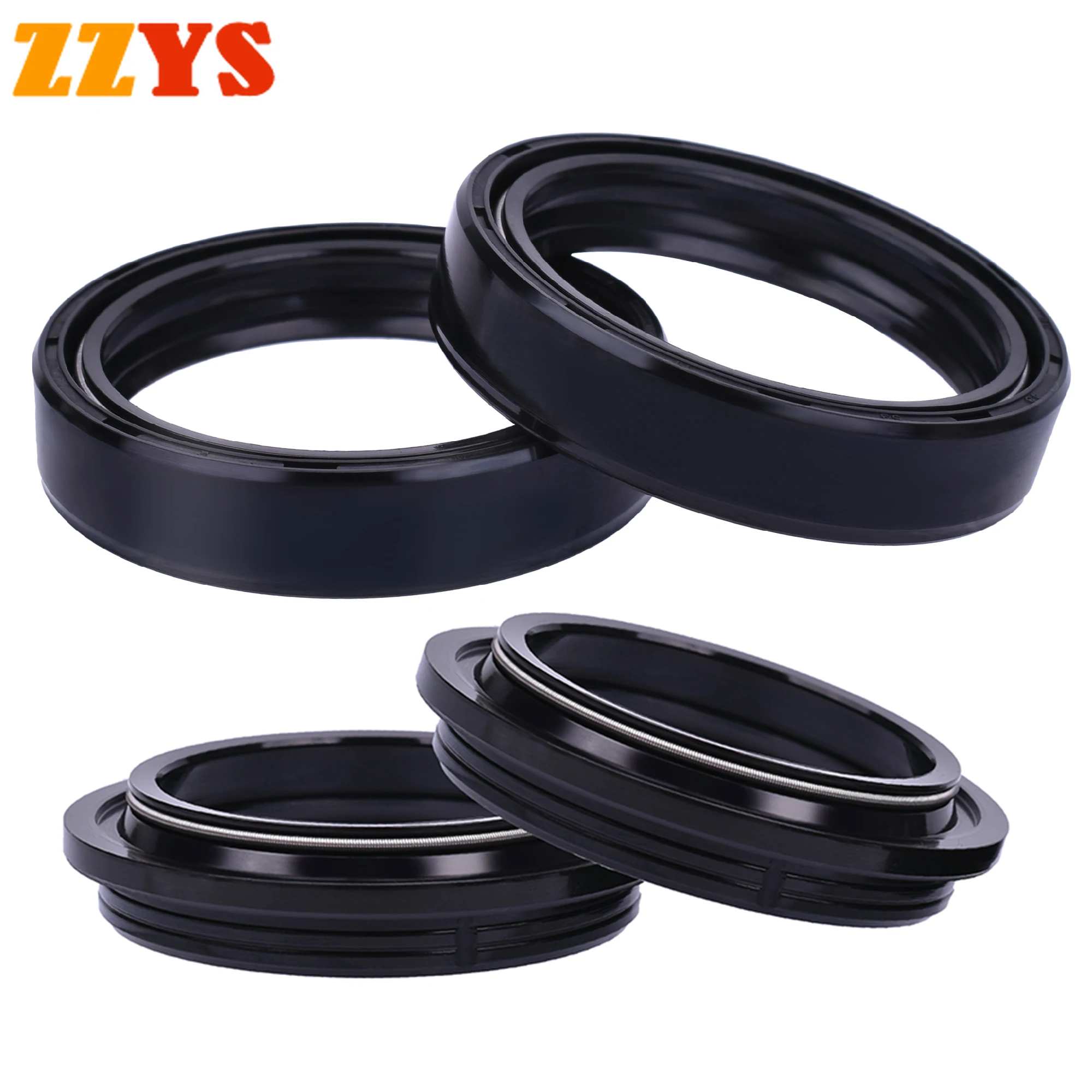43X53X11 Motorcycle Rubber Front Fork Oil Seal 43 53 Dust Cover Lip 43*53*11 Motorbike Parts Suspension Oil Seals Dust Seal
