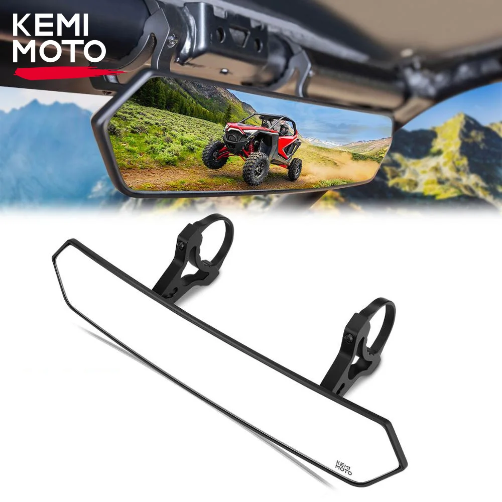 1.65-2 "Utv Wide Rear View Racing Mirror Compatibile Con Polaris Rzr Ranger 800 1000 Xp 900 Per Cfmoto Per Can Am Maverick X3