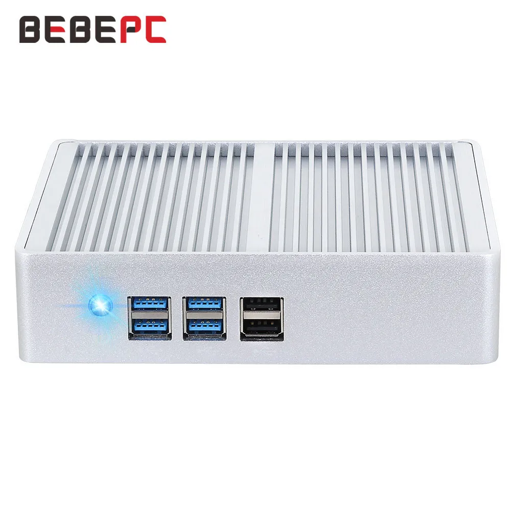 Bebepc Mini Pc Senza Ventola Htpc Windows 10 Pro Intel Core I5 4200U Celeron Ddr3L Wifi Hd Usb Office Descktop Computer Office Minipc