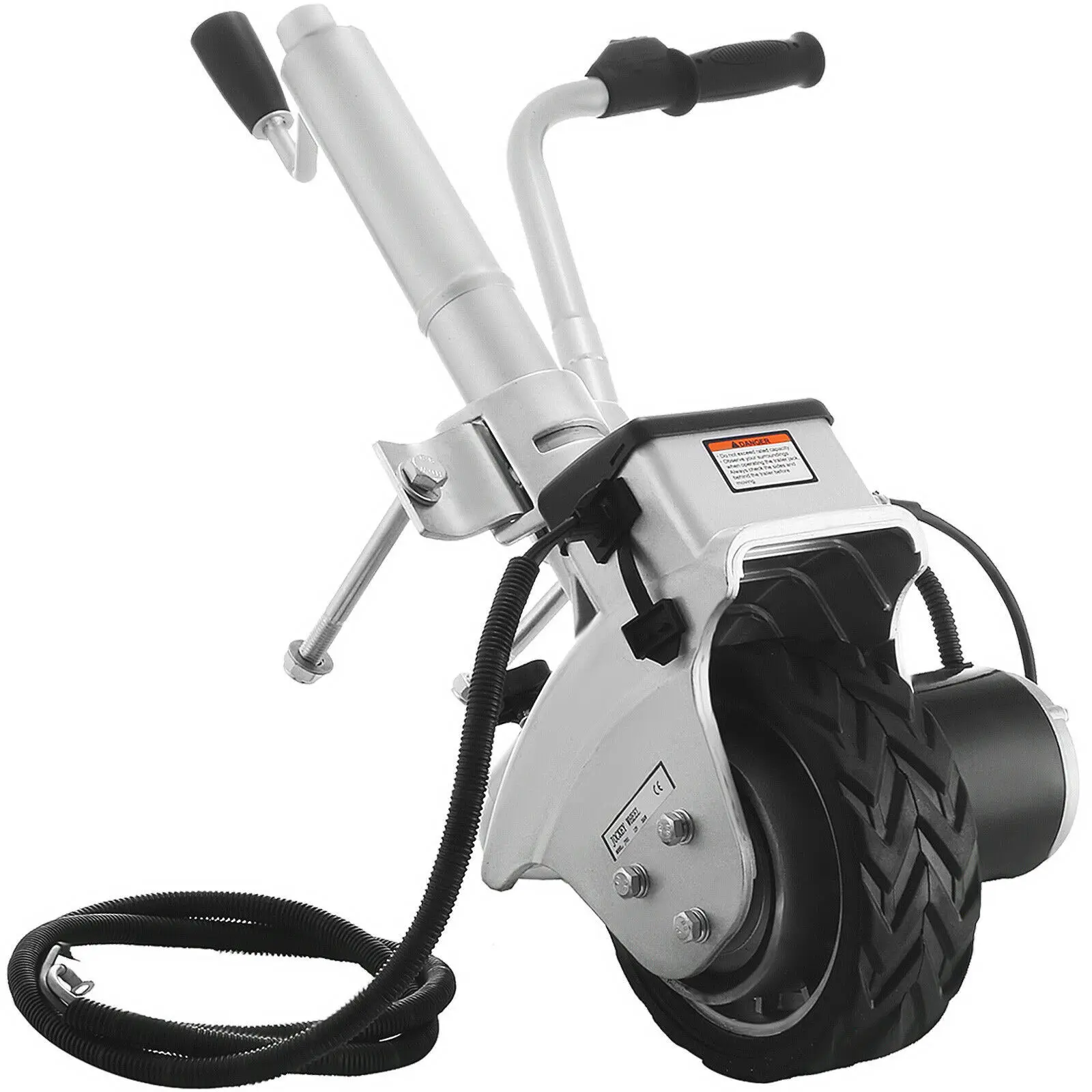350W 12V Elettrico Motorizzato Jockey Wheel 2270Kg Carico Del Veicolo Caravan Barca Ruota Dolly Utility Trailer Car Suv Power Mover