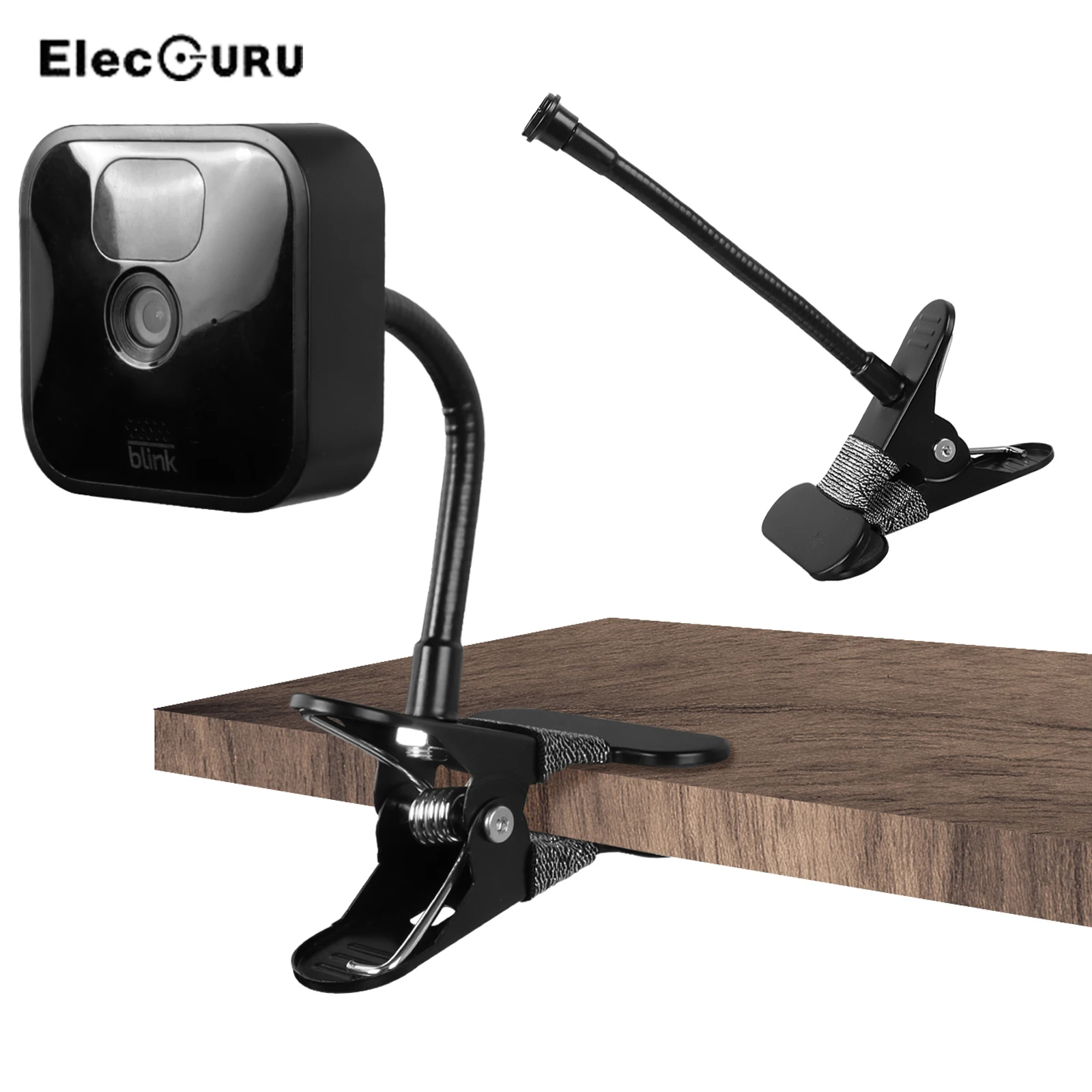 Supporto Flessibile Per Morsetto A Clip Per Blink Camera Serise Blink Xt/Xt2,Blink Outdoor,Blink Mini ,Clip To Presepe Mensole O Mobili