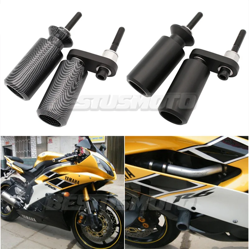 Moto No Cut Frame Sliders Crash Protezione Anticaduta Per Yamaha Yzfr6 Yzf R6 Yzf-R6 Yzf600 2006-2007