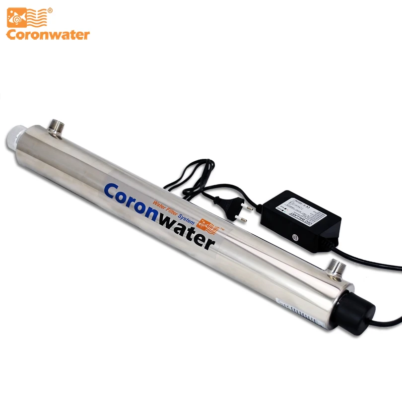 Filtro Acqua Coronwater 6 Gpm Sterilizzatore Acqua Disinfezione Uv Sde-025