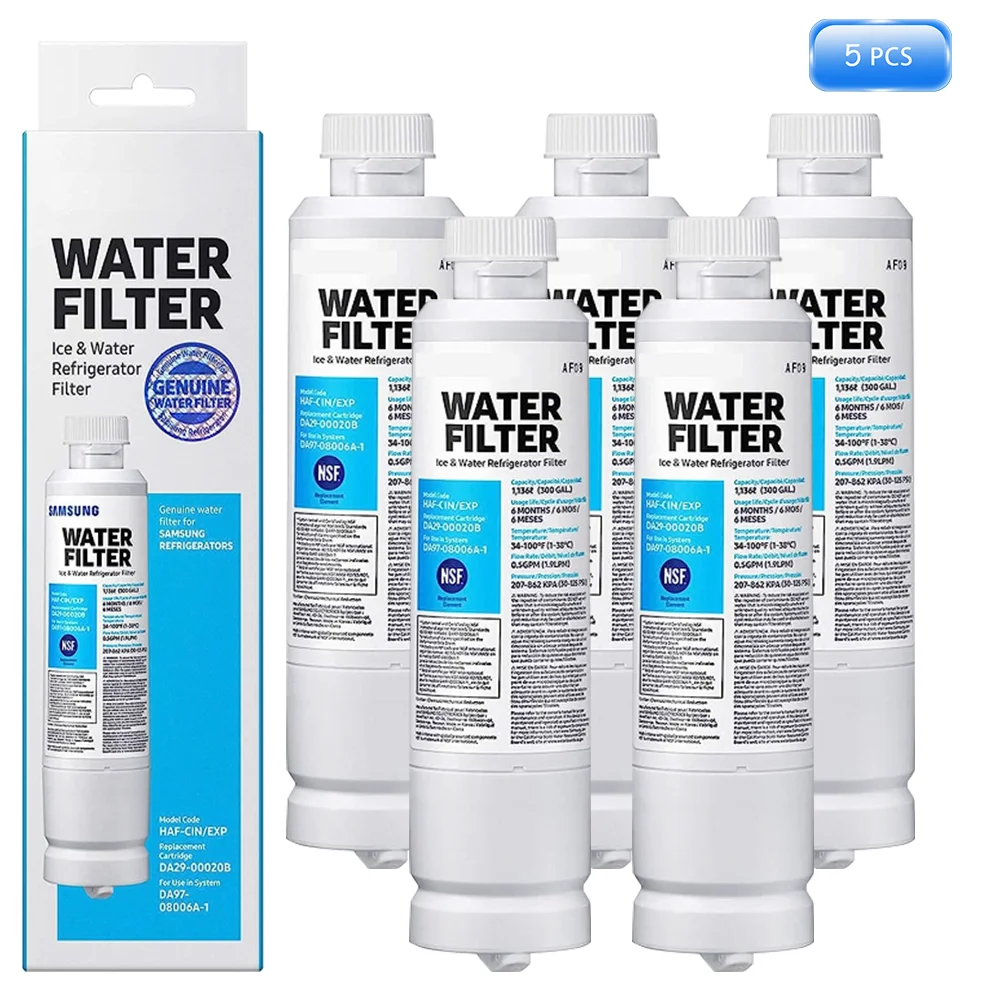 Filtro Acqua Frigorifero Per Samsung Da29-00020B, Da29-00020A, Haf-Cin Exp Advanced
