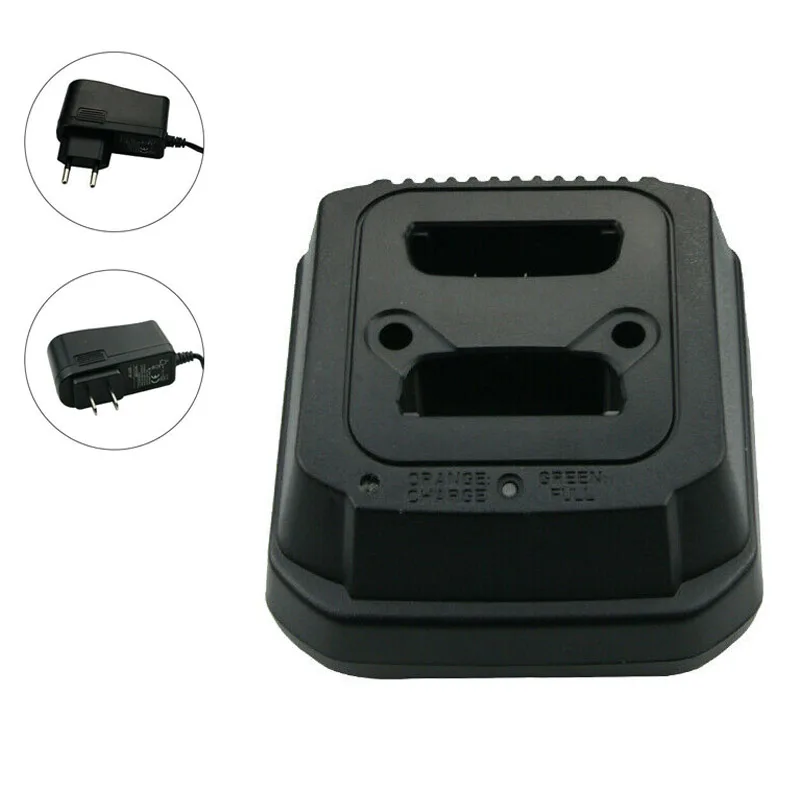 Moto Ftn6575A Ftn6575 Caricatore Da Tavolo A Doppio Slot Per Radio Motorola Tetra Mtp850 Mtp850S Cep400 Mtp830S Mtp850Fug Mtp800 Batteria