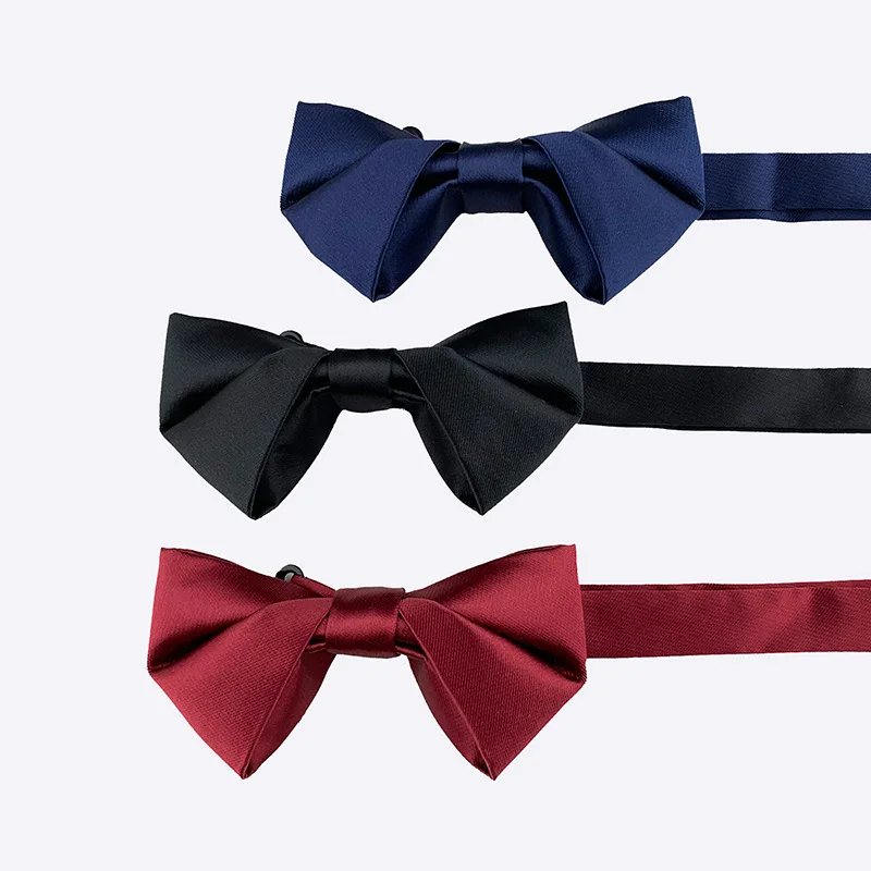 Versione Coreana Men Groomsmen Papillon Vino Rosso Nero Ladies Dress Bow Corbata Mariposa Hombre Papillon Per Uomo Accessori Da Sposa