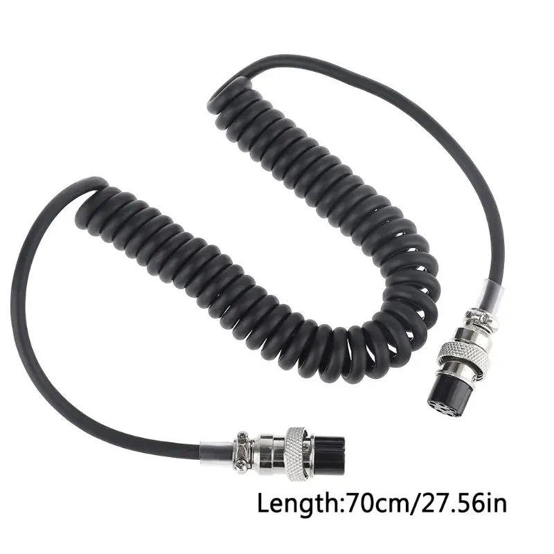 8 Pin Femmina A 8 Pin Femmina Aviazione Microfono Mic Cavo Per Kenwood Ricetrasmettitore Mc-60 Mc-60A Mc-90 Ts-570S