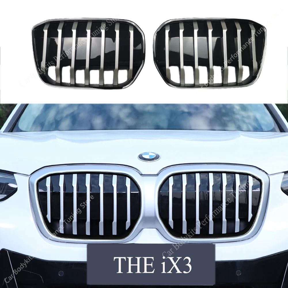 Per Bmw G08 Ix3 M Style Gloss Griglia Di Aspirazione Dell'Aria Ix3 Griglia Anteriore Rene Bodykit 2020 2021 2022 2023 Tuning Griglie Da Corsa Per Auto