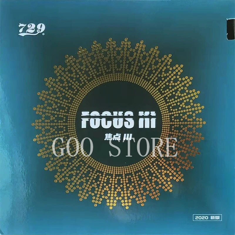 Amicizia 729 Focus Iii Focus 3 Snipe Ping Pong Gomma Pips-In Originale 729 Focus Ping Pong Sponge