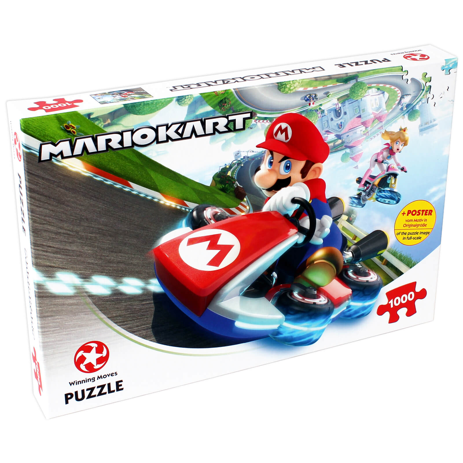 1000 Piece Jigsaw Puzzle - Mario Kart Funracer Edition