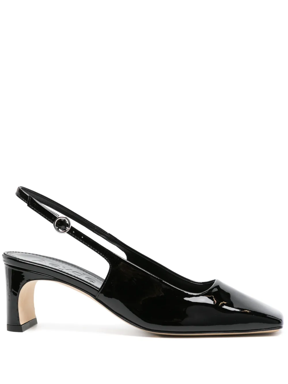 Aeyde Eliza 55mm patent-leather pumps - Nero