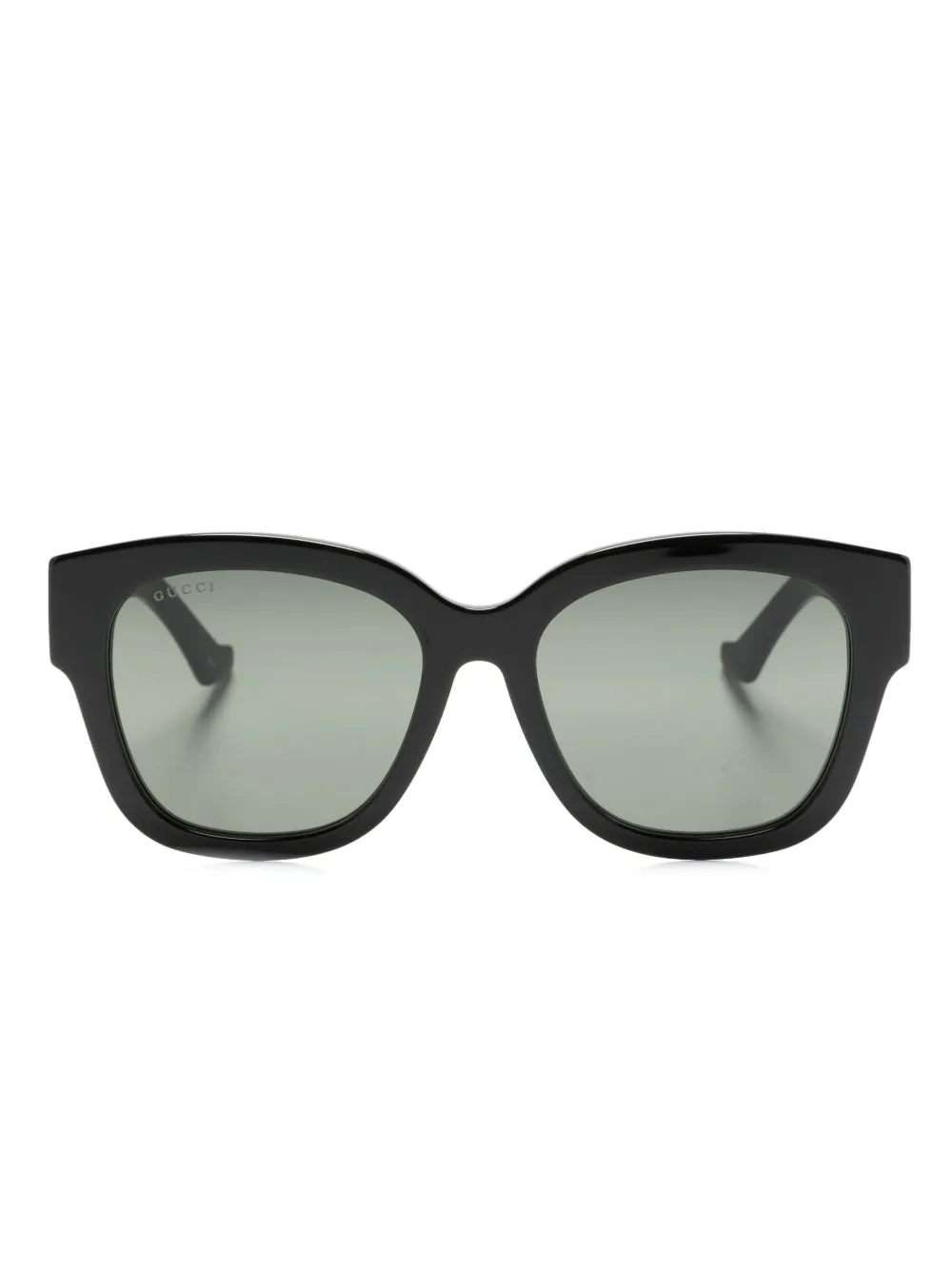 Gucci Eyewear Double G wayfarer-frame sunglasses - Nero