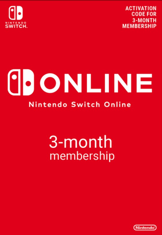 Nintendo Switch Online 3 Mesi (90 Giorni) Di Abbonamento Switch (Eu)