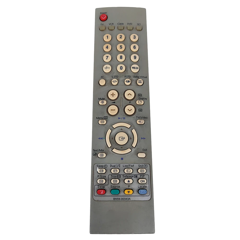 Usato Bn59-00343A Originale Per Samsung Tv Videoregistratore Adatto Per Telecomando Dvd Lw-22A13Wr Fernbedienung