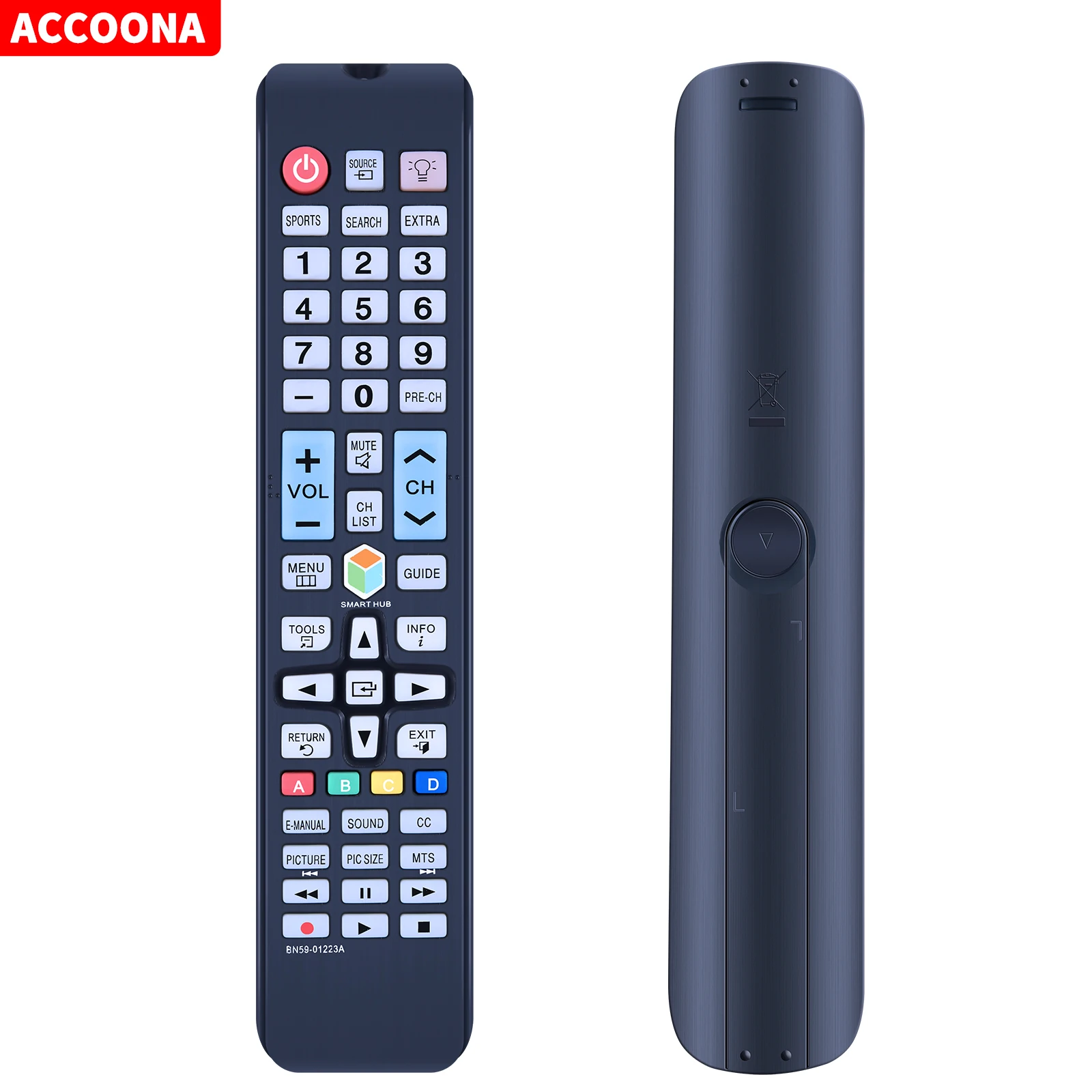 Nuovo Telecomando Odm Generico Bn59-01223A Per Samsung Un55Ju6500 Un60Ju650 Tv