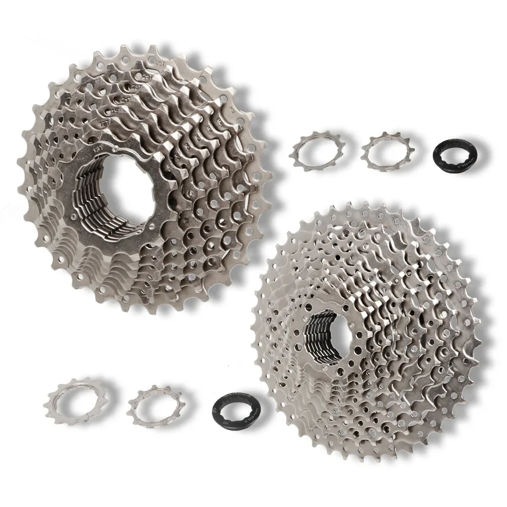 Sunshine Mtb Xc Am 11 Speed 11-28T Cassette Road Mountain Bike Cassette Argento