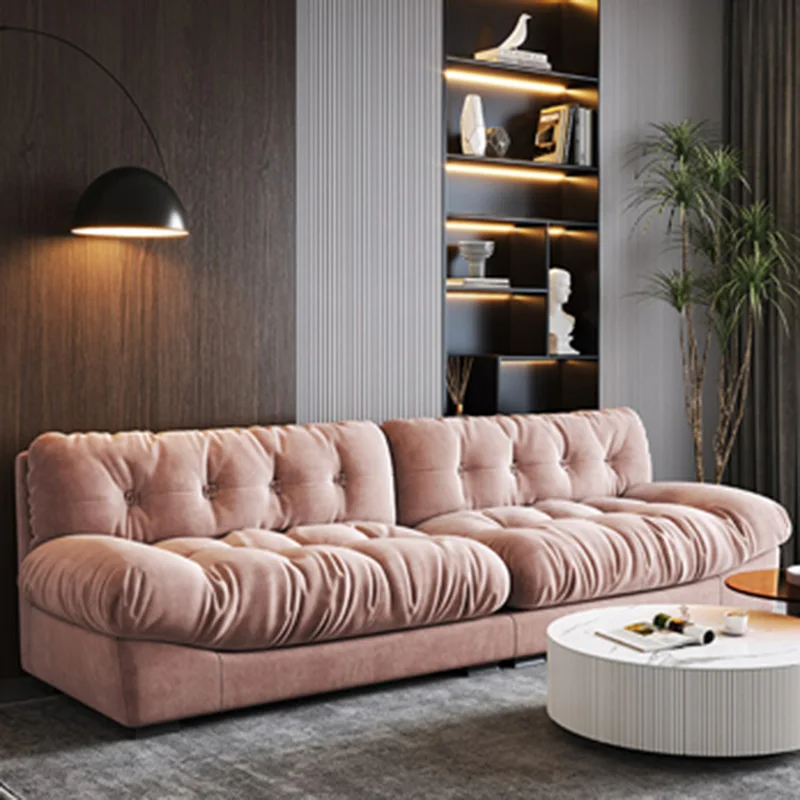 Divani Angolari Modulari Per Soggiorno Nordic Luxury Cloud Floor Lounge Soggiorno Divani Accent Mobili Per La Casa Furniture Wj35Xp