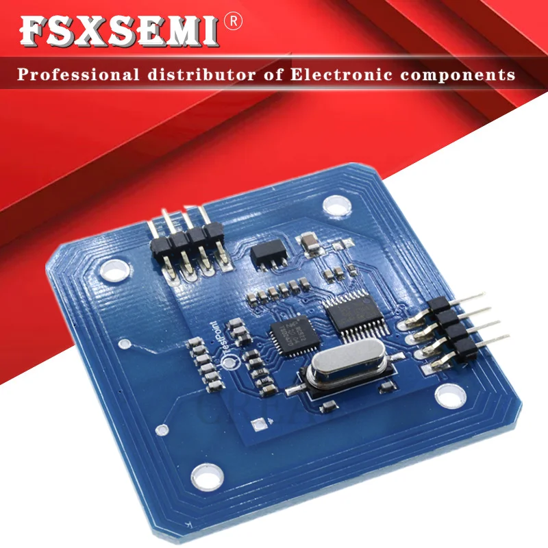 Rc522 Lettore Rfid Seriale 13.56Mhz Ic Card Mfrc522 Modulo Rf Interfaccia Uart Ttl Per Arduino Per Raspberry Pi