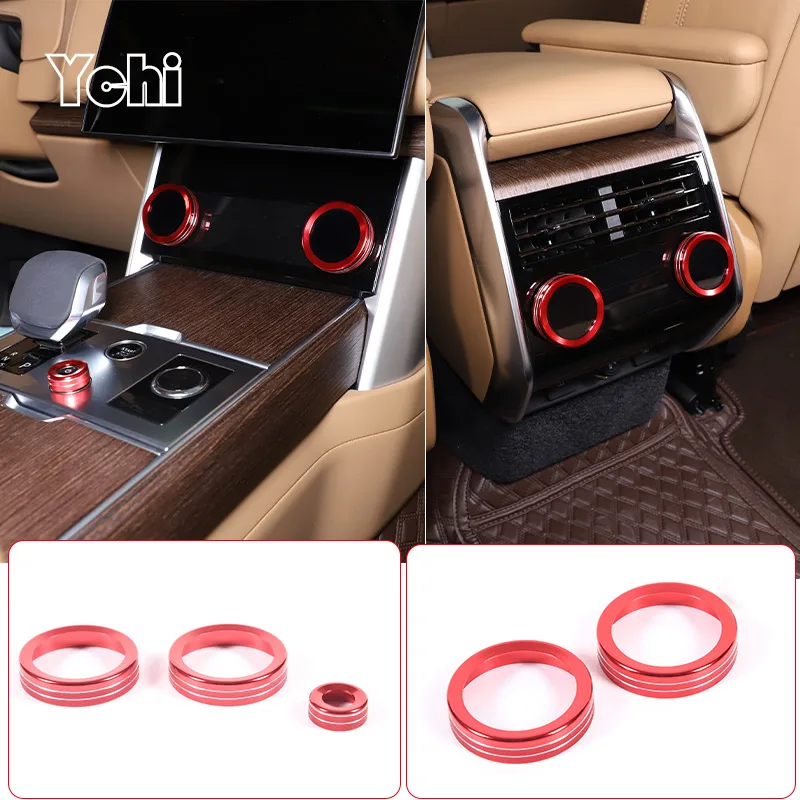 Per Land Rover Range Rover Sport 2023 Per Range Rover Vogue L460 2023 Auto Aria Condizionata Manopola Anello Accessori Decorativi