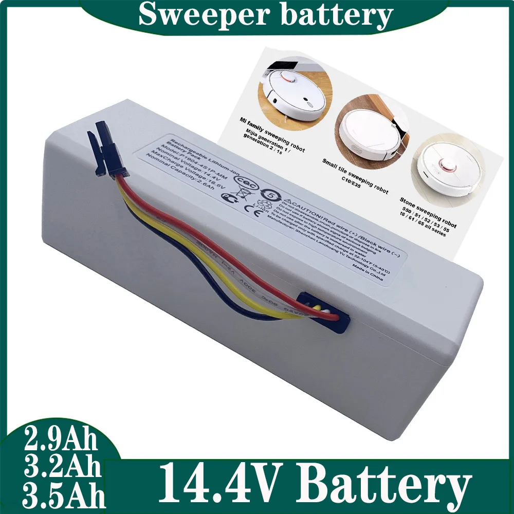 14,4 V 2900Magah/3200Mahah/3500Mah/Litio-Akku Fur Irobot Roomba 500 600 700 800 Serie 560 620 650 700 770 780