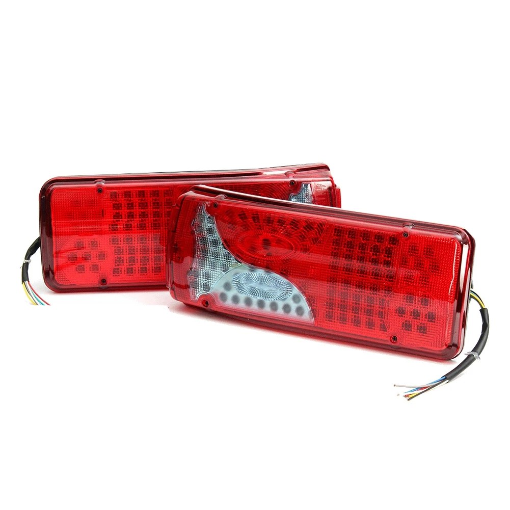 2 Pz 24V Led Fanale Posteriore Fanale Posteriore Fanale Posteriore Fanale Posteriore Per Man Daf Tgx Scania Mercedes Sprinter Trailer