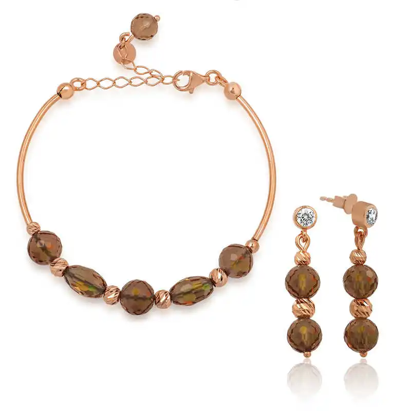 Set Da Donna In Argento Zultanit Cubic Zirconia