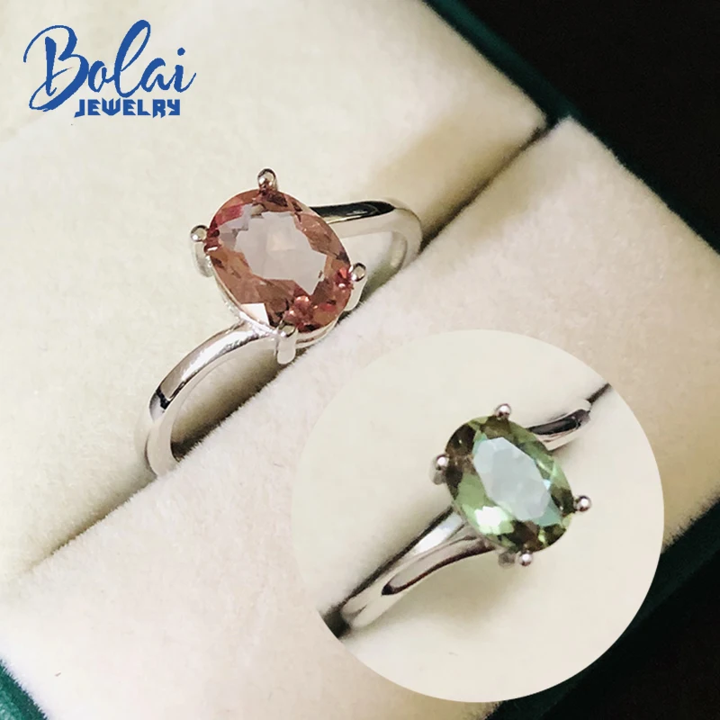 Bolai Ovale 8X6Mm Nano Zultanite Wedding Ring 925 Sterling Silver Colore Che Cambia Diaspore Della Pietra Preziosa Gioielleria Raffinata Per Le Donne 