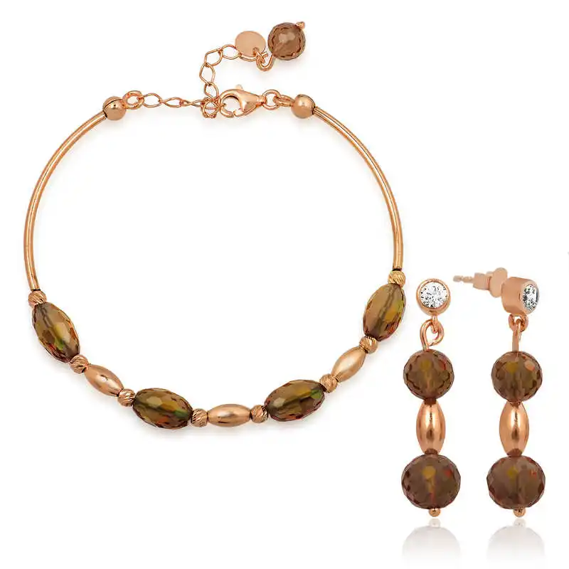 Set Da Donna In Argento Zultanit Cubic Zirconia