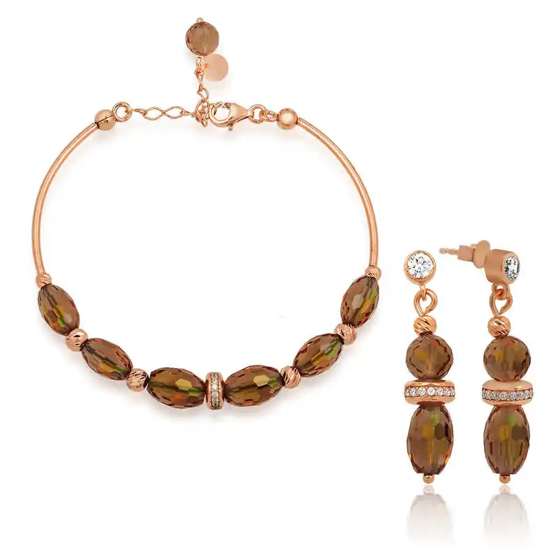 Set Da Donna In Argento Zultanit Cubic Zirconia