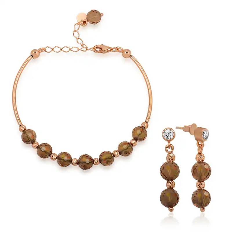 Set Da Donna In Argento Zultanit Cubic Zirconia