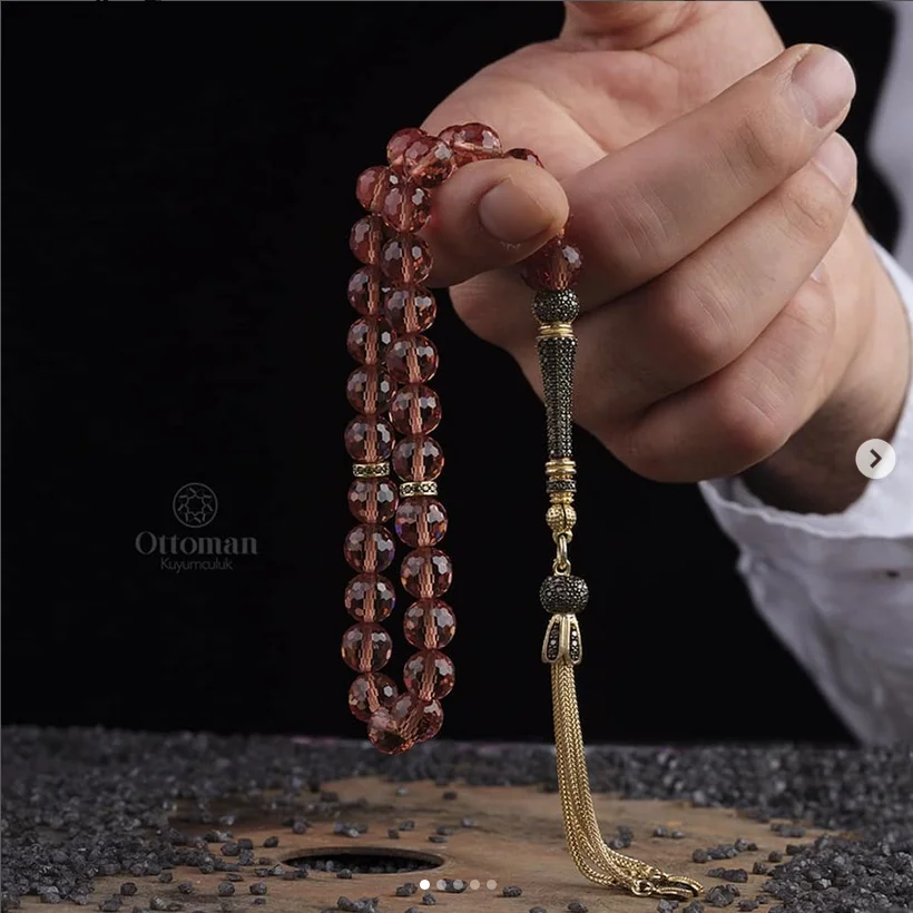 Zultanite Rosario Cambia Colore Pietra Naturale Regalo Da Uomo Rosario 33 Zultanite Pietra Rosario Regalo Musulmano Rosario Regalo Islamico Rosario