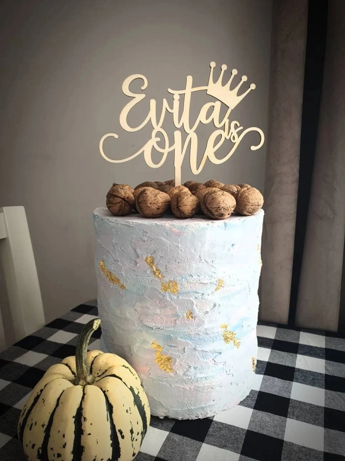 Topper Per Torta Di Primo Compleanno Personalizzato, Topper Per Torta Di Un Anno, Topper Per Torta Di Primo Compleanno, Prima Ragazza Di Compleanno, U