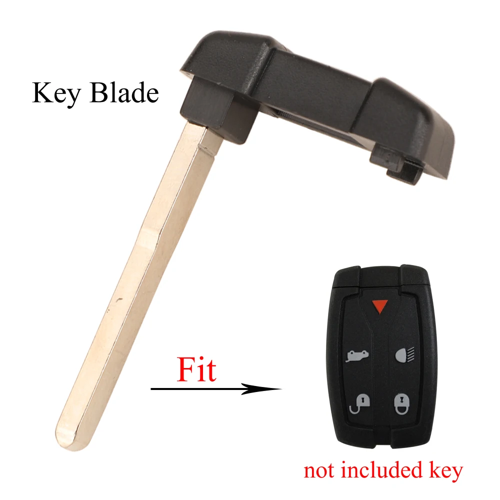 Jingyuqin Remote Car Key Blade Uncut Remote Auto Car Key Blade Per Smart Card Small Key Land Rover Freelander 2 Emergency