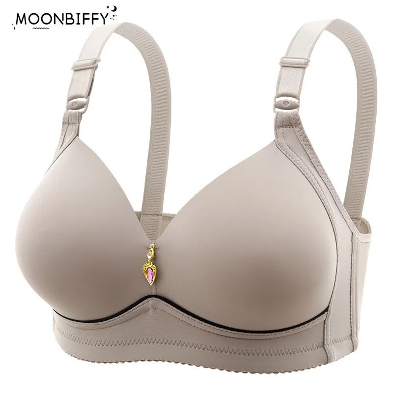Bc Cup New Sexy Large Size No Steel Ring Lingerie Confortevole Push Up Intimo Donna Traspirante Tazza Sottile Lenceria Femenina