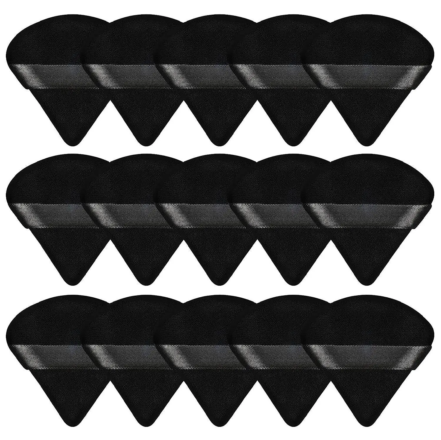 10Pcs Puff Triangle Makeup Beauty Sponge Puff Triangle For Powder Makeup Blender Finger Puff Make Up Accessori Cosmetici Pf03