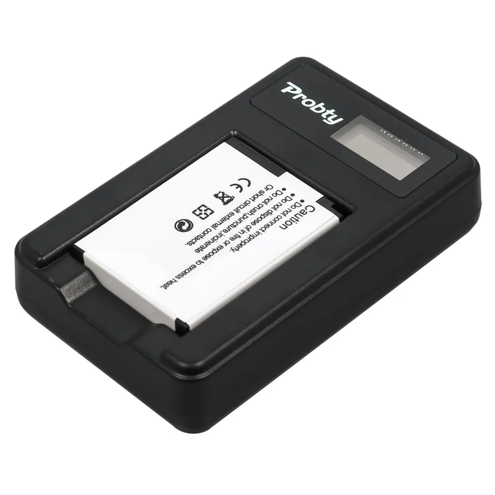 En-El12 Batteria + Caricabatterie Usb Lcd Per Nikon Coolpix P330 Aw110 S9500 S9400 S8000 S610 S620 S70 S9100 S1100 S610C