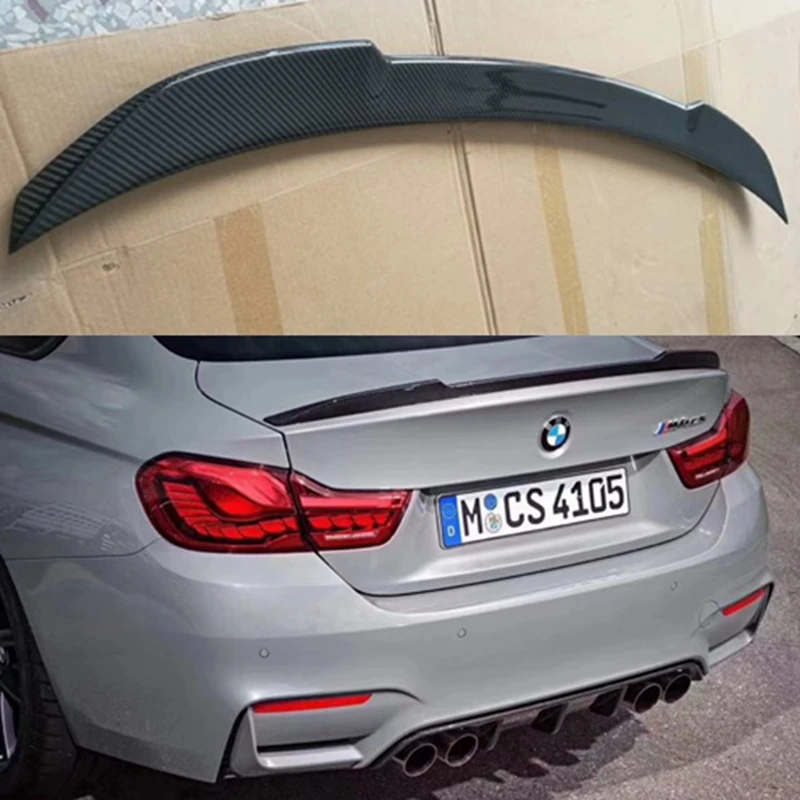 Ala Del Bagagliaio Posteriore Spoiler In Fibra Di Carbonio Stile M4 Cs Per Bmw M4 F82 F32 F36 F22 2 Porte Coupé 2014 Spoiler Coda Labbro